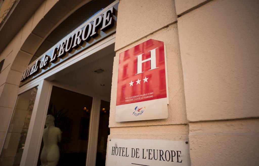 Hotel De L'Europe Grenoble Hyper-Centre Exterior foto
